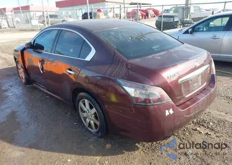 2014 Nissan Maxima 3.5 S из США, поврежденный, VIN 1N4AA5AP0EC436207